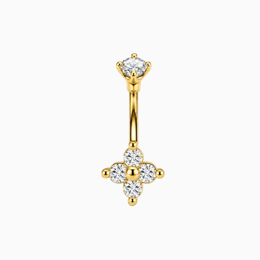 Flora Spark Bauchnabelpiercing