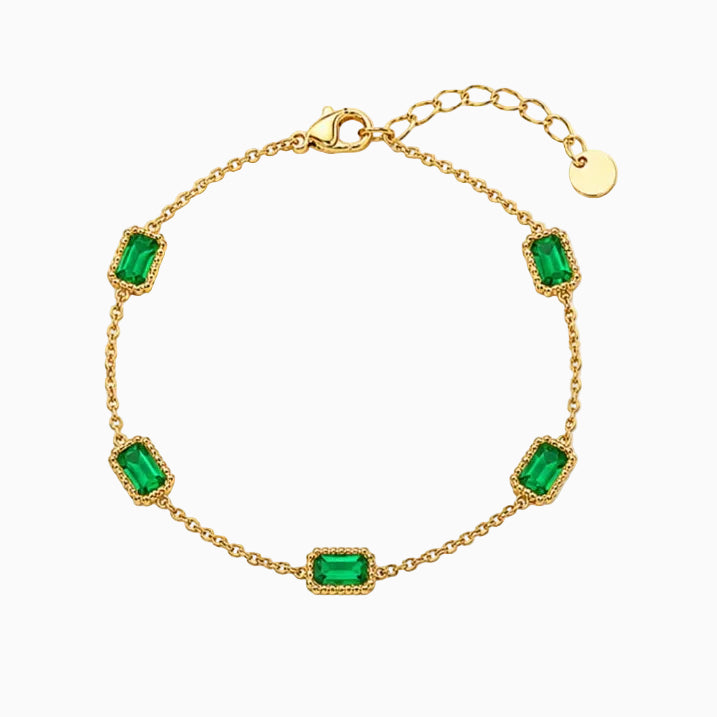 Emerald Glow Armband