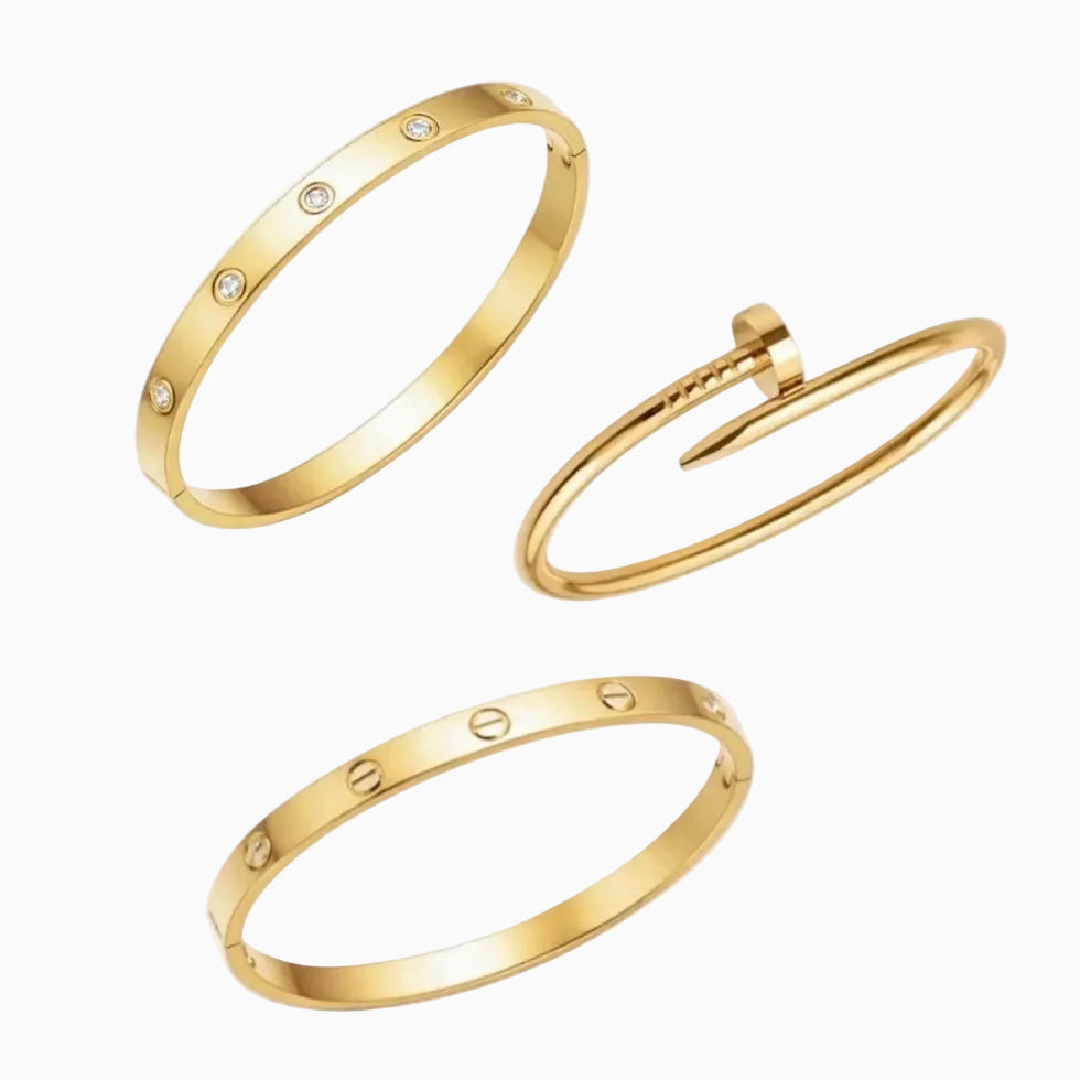 Elegance Trio Armreif Set