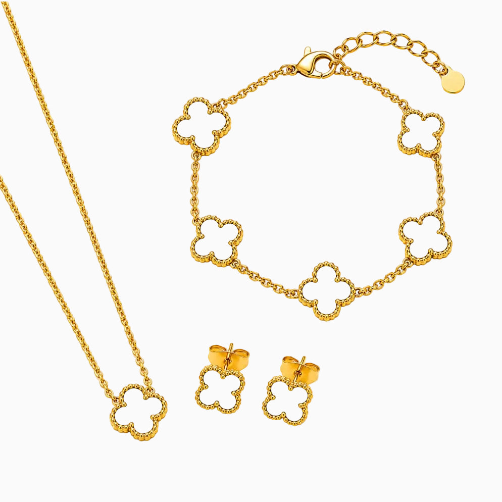 Pearl Clover Schmuckset ✨