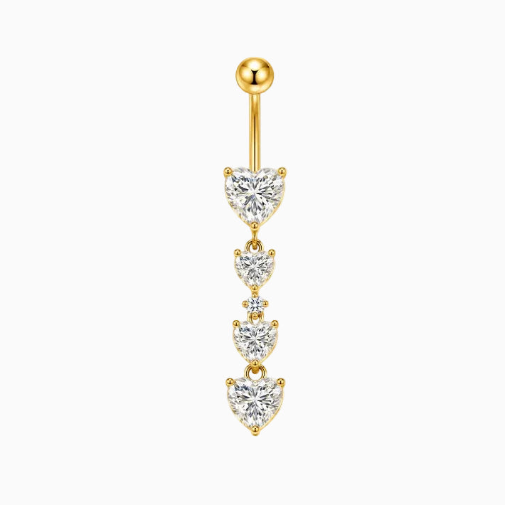 Amora Heart Bauchnabelpiercing